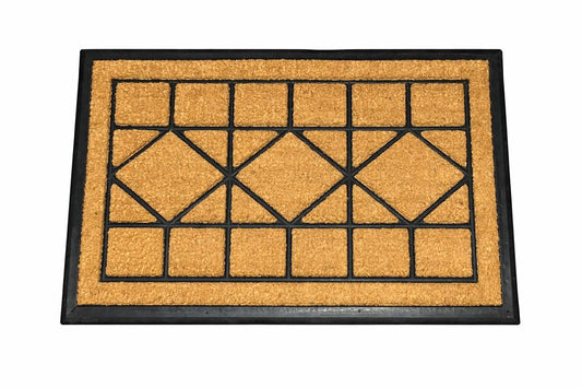 Geometric Pattern Entrance Doormat