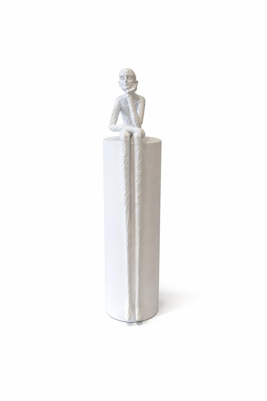 Modern Abstract Sitting Figurine