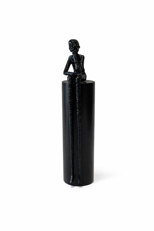 Modern Abstract Sitting Figurine
