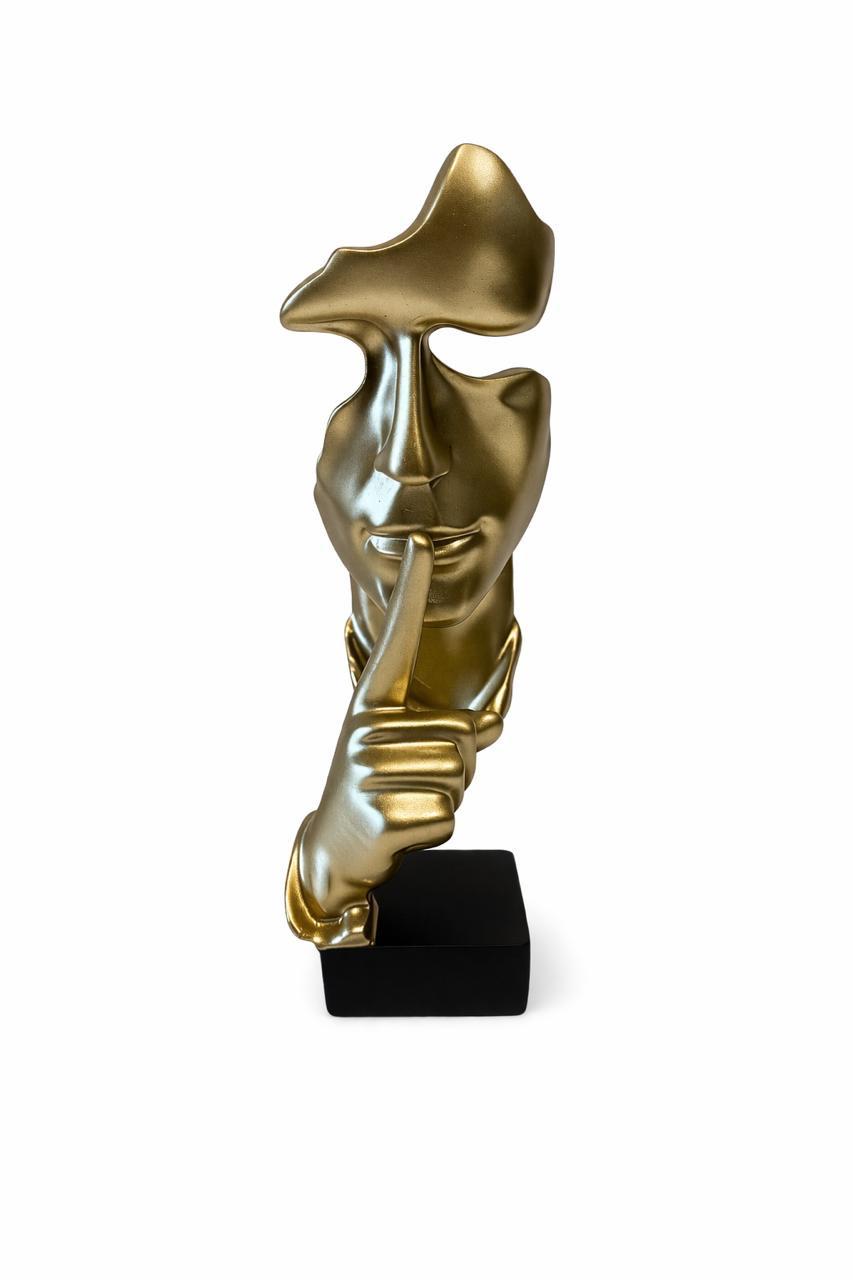 Abstract Face Decorative Sculpture