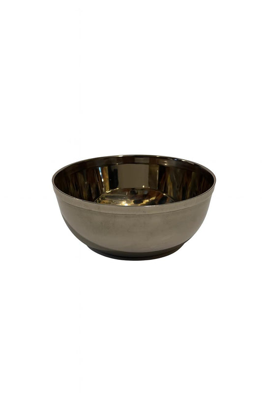 Polished Stainless Steel Bowl – Sleek Modern Elegance
