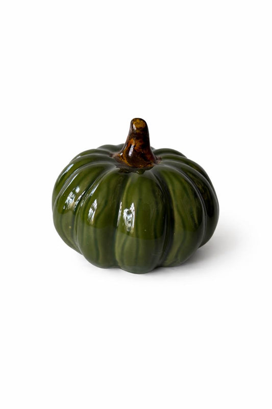 Decorative Ceramic Pumpkin