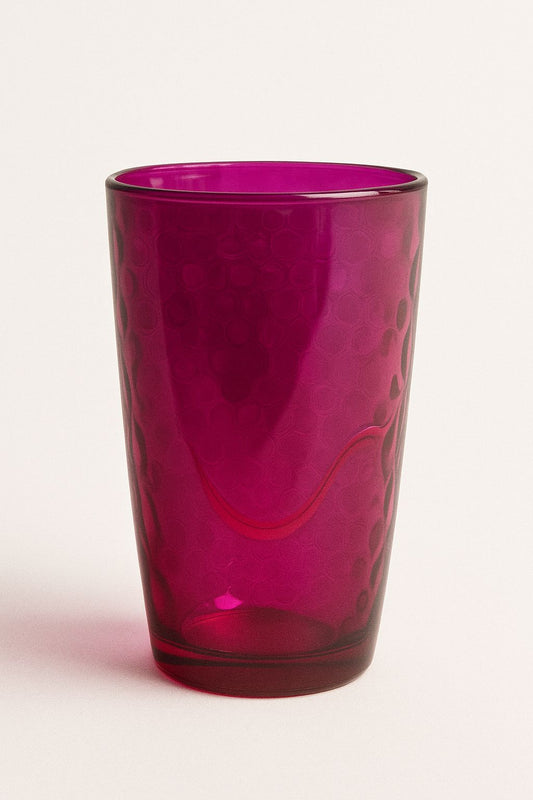 Fuchsia Bubble Tumbler – 400ml - Set of 6