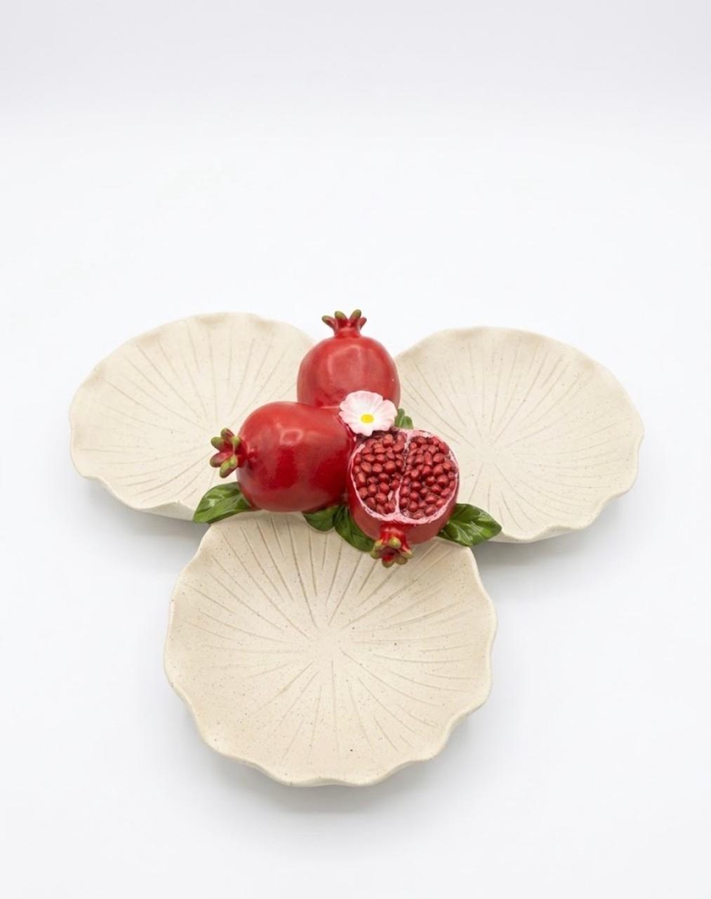 Pomegranate Serving Platter