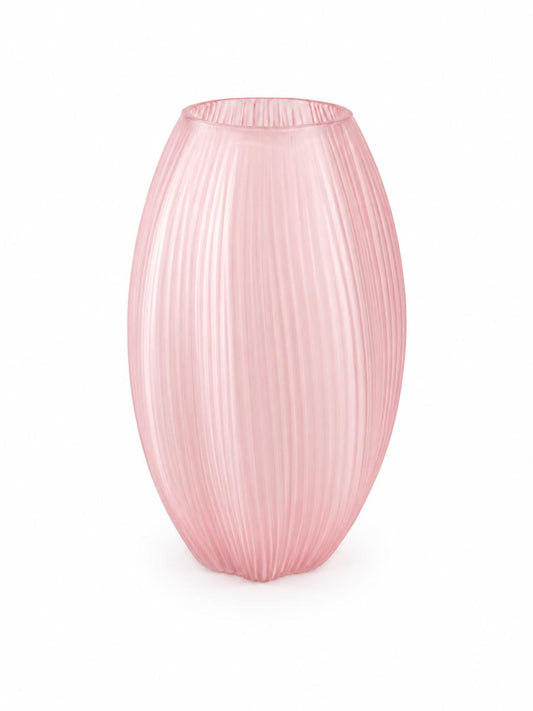 Ribbed Decorative Vase
