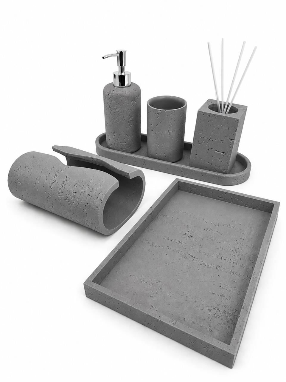 Luxury Bathroom Accessories & Organizer Set