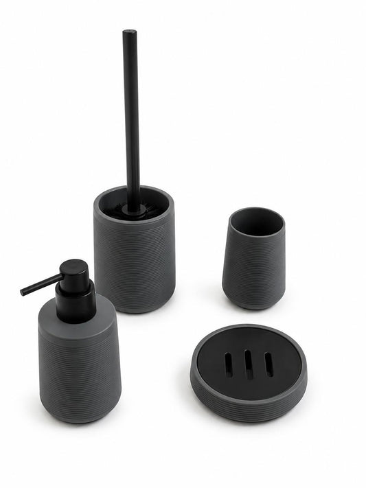 Contemporary Textured Vanity Set