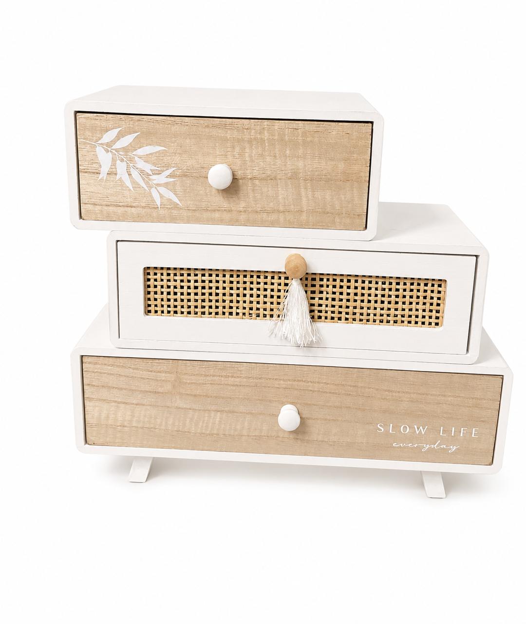 Decorative Storage Drawer Unit