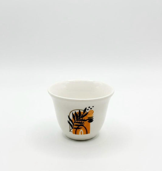 Artistic Espresso Cup Set – Set of 6