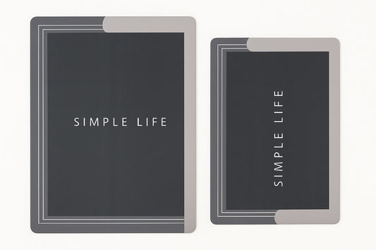 Simple Life Minimalist Mat Set – 2 Pieces