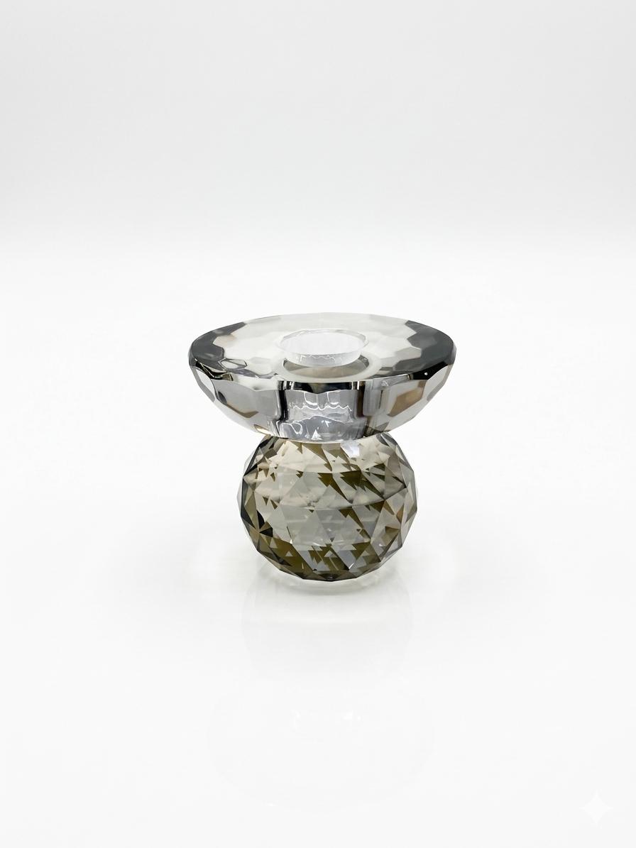Crystal Cut Candle Holder