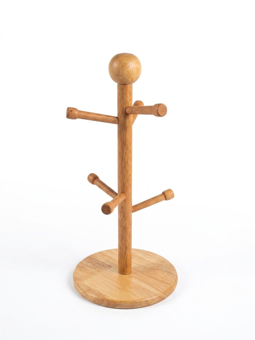 Wooden Mug Holder