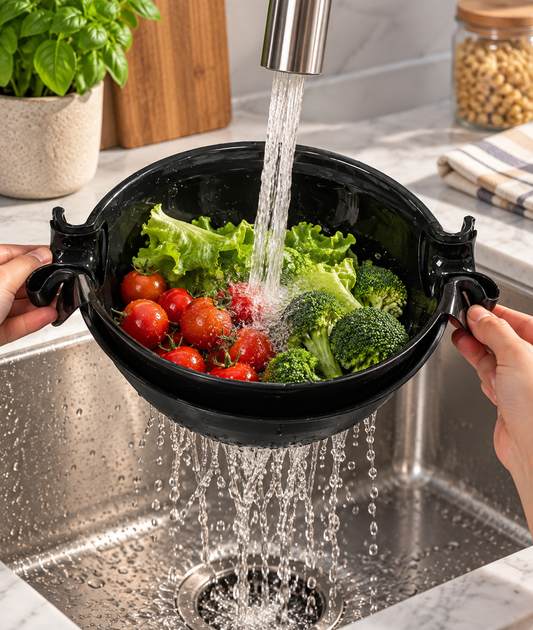 Bee Home Multipurpose Strainer – Black