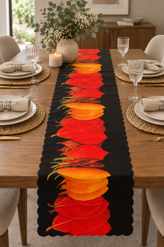Autumn Blaze Table Runner & Cushion Cover Set