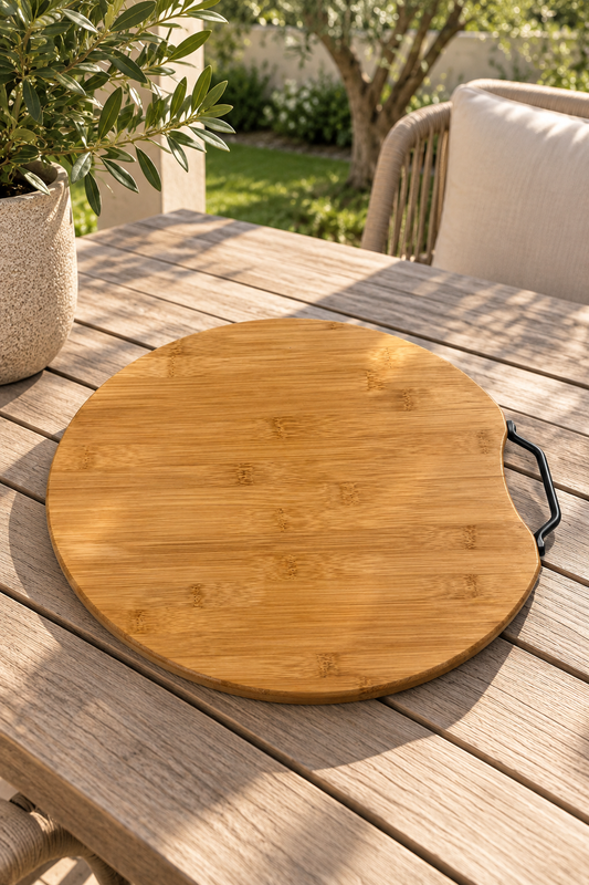 Round Serving Board