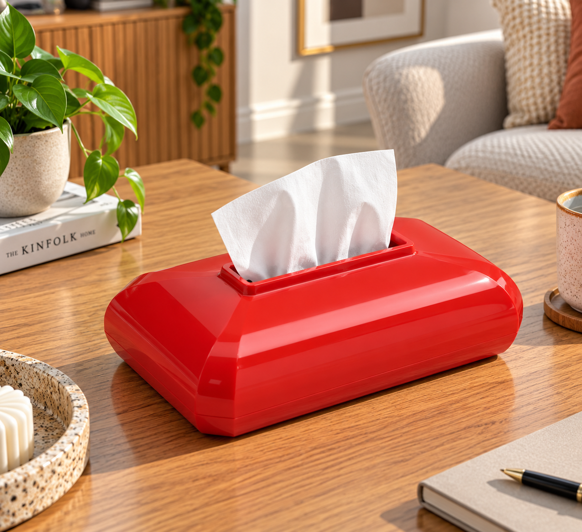 Modern Tissue Box Cover