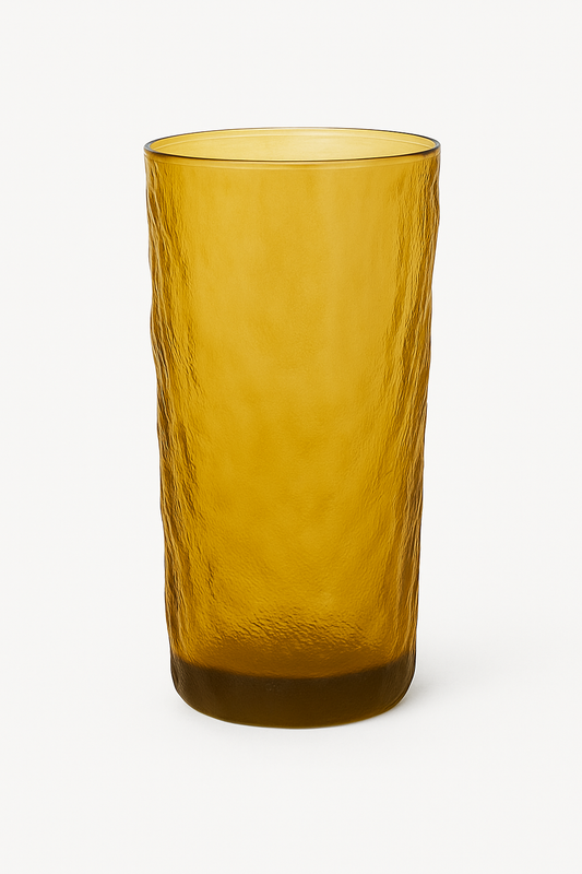 Amber Wave Glass - Set of 6