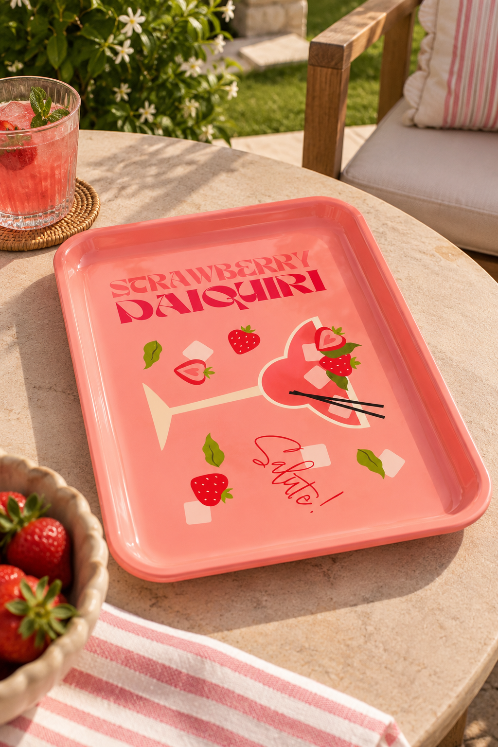 Cocktail Serving Tray