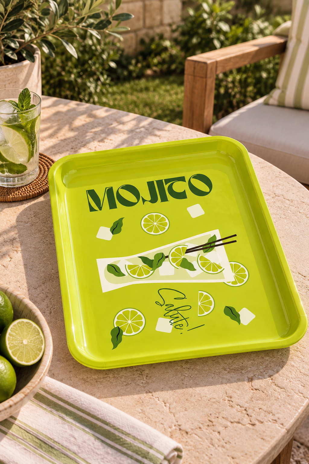 Cocktail Serving Tray