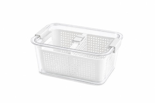 Multi-Compartment Refrigerator Storage Organizer