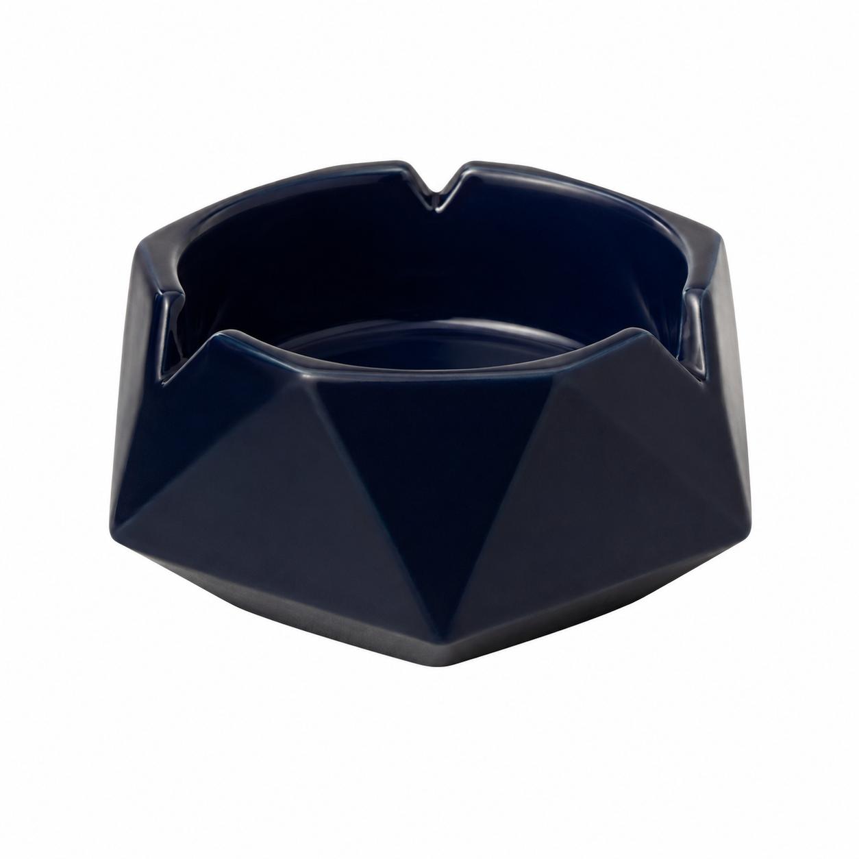Modern Geometric Ceramic Ashtray