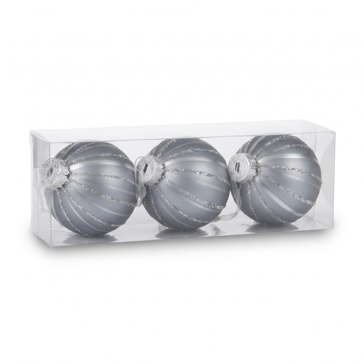 Glistening Spheres on white background