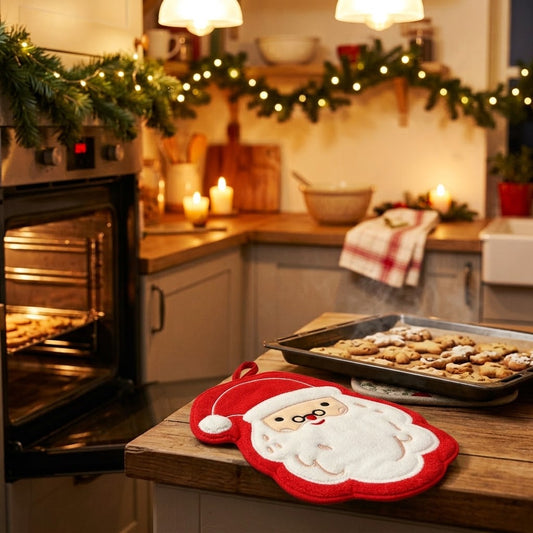 Santa Pot Holder