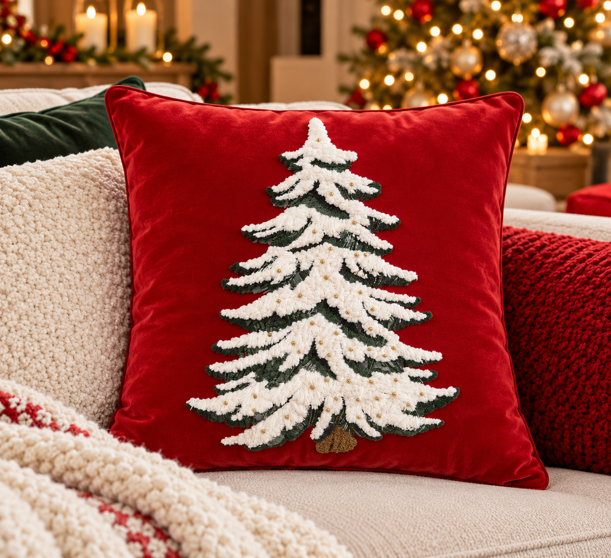 Holiday Cushion – Design 1